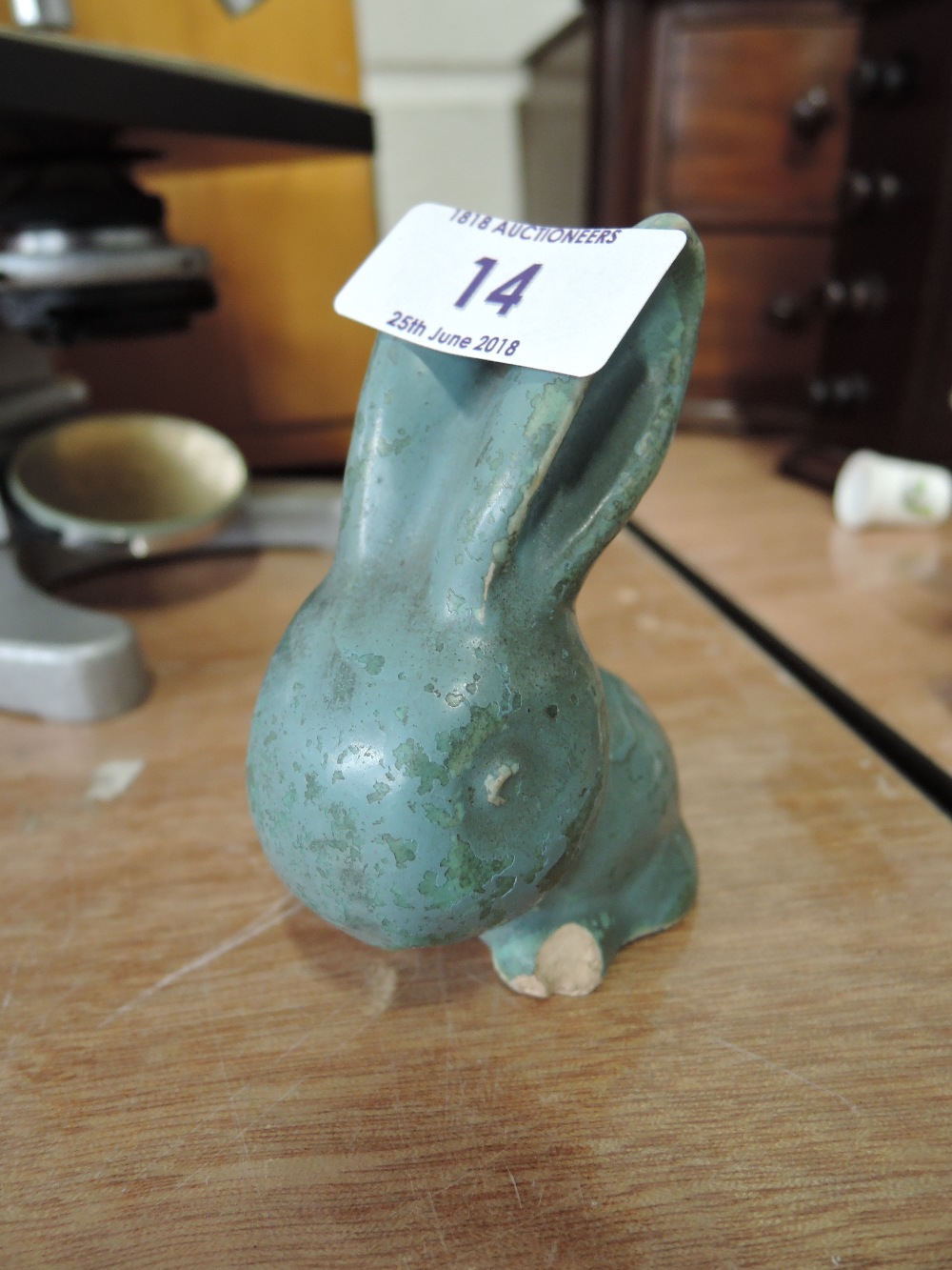 A Bourne Denby stub nose Marmaduke rabbit A/F