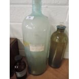 A selection of apothecary bottles