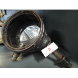 A vintage spotlight marked signalling daylight lamp mark II 1918 CAV 75857 possibly Army of Navy