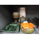 A selection of vintage Celtic and Irish design ceramics and porcelain