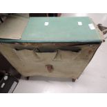 A vintage fishermans box seat for tackle etc