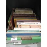 A selection of vintage volumes and reference books including Elizabeth Goudge