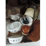 A selection of vintage kitchen items and cooking
