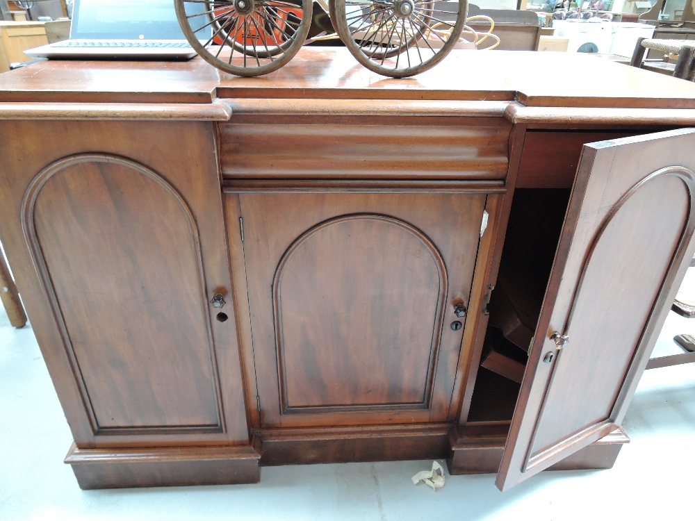 A vintage pine dresser with aged patina