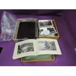 A collection of J Hardman springtime souvenir of Lakeland booklets, real photo postcards by J