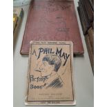 Phil May's Sketch-Book: Fifty Cartoons. London: Chatto & Windus. 1895. With; Pall Mall Magazine '