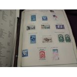Two large old albums containing World stamp collection