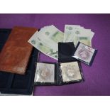 A collection of twenty mainly UNC £1 notes, 19 DHF Somerset and one JB Page E29N in wallet, plus