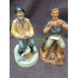 Two Royal Doulton figures modelled as Dream Weaver HN2283 and The Seafarer HN2455 in matt glaze