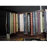 A carton. Folio Society. Including, Rudyard Kipling, Kenneth Grahame, Dylan Thomas, etc. (18)