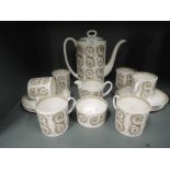 A vintage part tea service by Susie Cooper