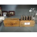 A vintage Marking and punch set for metal work etc by Priority