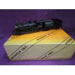 A Samhongsa Sunset Models HO scale 4-6-0 Union Pacific loco & tender 1242, boxed