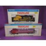 Two Walthers HO scale Santa Fe locomotives, both boxed, 931-103 & 931-168