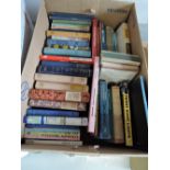 A carton of books, fiction and novels, including children's, etc.