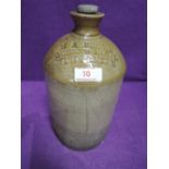 A vintage advertising stone ware flagon for Queens Hotel Windermere