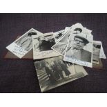 A selection of signed photographs of vintage Coronation Street interest including characters Elsie