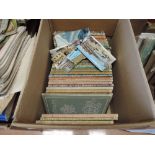 A carton of books, Britain in Pictures, in dust wrappers