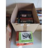 A carton of books, specialist European 20th century history and biographies, etc.