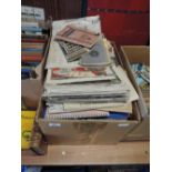 Two cartons of books, miscellany, including children's etc.