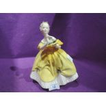 A vintage figure by Royal Doulton the Last Waltz