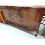 An early 20th Century mahogany sideboard