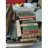 A carton of books, miscellany, including poetry, children's, mountaineering, etc.