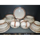 A vintage Churchill part dinner service