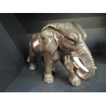 A decorative ceramic study, Elephant 2422