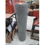 A roll of chicken wire