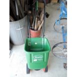 A Scotts easy green garden seed spreader