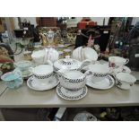 A selection of vintage tea cups and saucers including Royal Standard