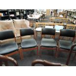 A set of 4 vintage G plan dining chairs