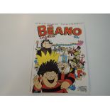 A vintage cartoon Beano calendar from 1991