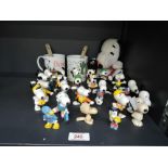 A selection of vintage Snoopy and woodstock figures and similar
