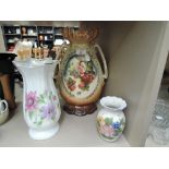 A selection of vintage vases