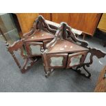 A selection of dressing table mirrors/cupboards