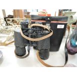 a pair of vintage binoculars marked made in USSR