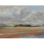 A watercolour, William Dodd, Sandside, signed and attributed verso, 10in x 13in