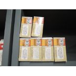 Six Con-Cur HO scale Southern Pacific carriages, all boxed