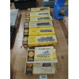 Five Gem 00 gauge Locomotive kits, 4-4-2 Precursor Tank x2, 4-4-0 999 Class, 4-4-0 Midland Compound,