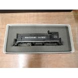 A Hallmark HO scale American brass Southern Pacific diesel locomotive 1376, boxed