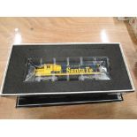 A Atlas HO scale American brass locomotive, Santa Fe 4620 boxed 7941