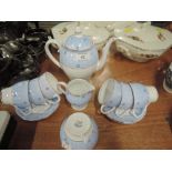 A vintage part coffee service by Bell China