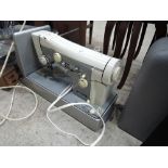 A vintage Necchi, Italy sewing machine