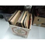 A selection of vintage shellac 78rpm records