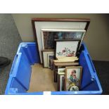A selection of photo and picture frames