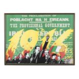 ROBERT BALLAGH (B.1943)1916 Rising 75th Anniversary, The Provisional Government,Lithograph, 42 x