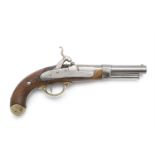 A CONTINENTAL PERCUSSION CAVALRY PISTOL