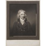 GILBERT STUART (1755 - 1828)The Rt. Hon. Henry GrattanBlack and white mezzotint by C. H.